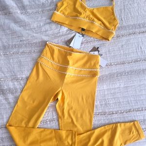 Alala marigold workout leggings